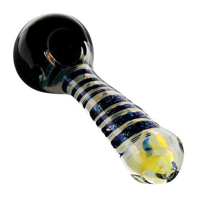 Duotone Spiral Glass Pipe
