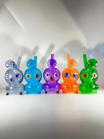 Exotic Color Owl OB Water Pipe