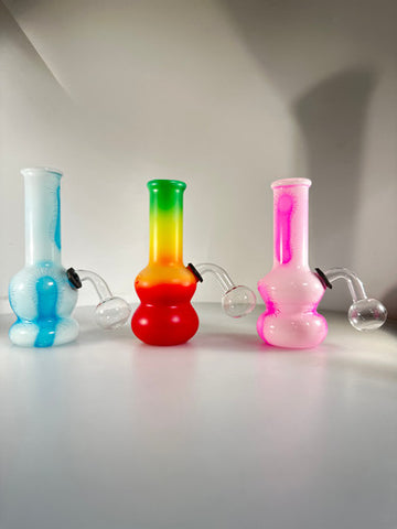 Frosted Color OB Water Pipe