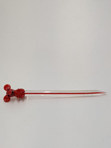 Glass Dabber With Bird Head