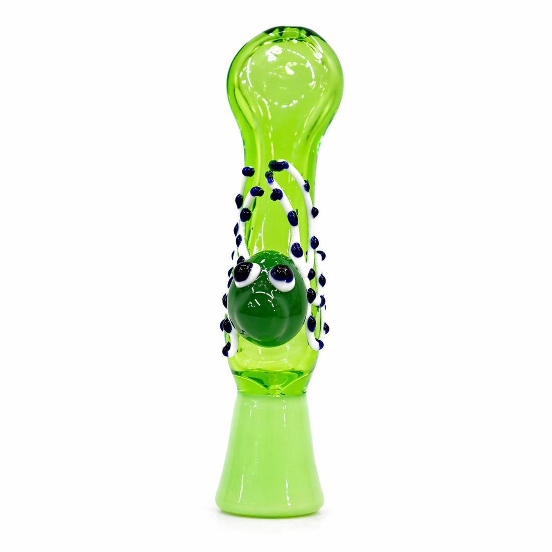 3" Spider Accent Glass One Hitter Chillum
