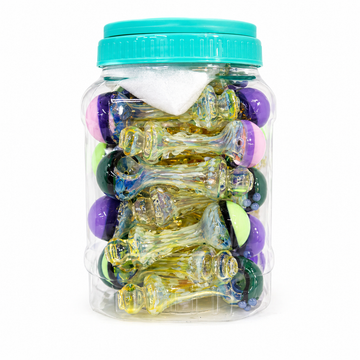 HPJA-35 5.5" Slime Head Spoon Hand Pipes (27 Count)