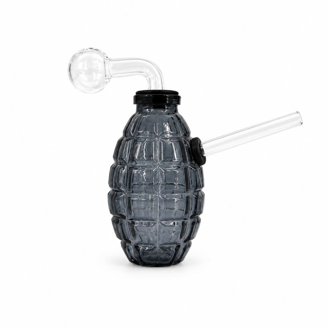 Colored Glass Grenade Oil Burner Bubbler Water Pipes for Sale