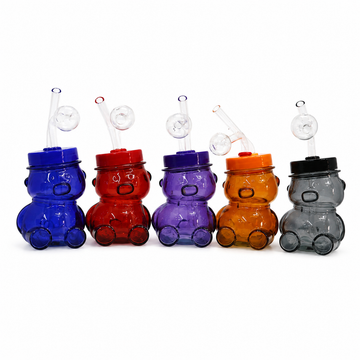 Bear Shape Oil Burner Pipes