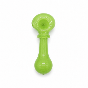3" Solid Opaque / Milk Color Glass Spoon Pipe