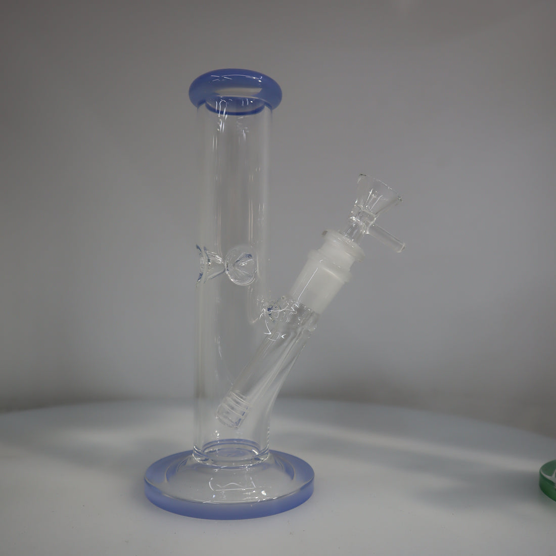 8” Color Mouth Straight Water Pipe