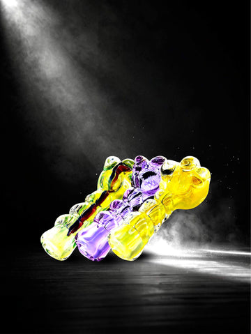 Inside-Out Knuckles Glass Spoon