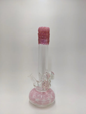 Beaker Shape Glass Bong with Percolate