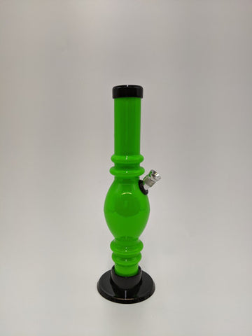 New Style Lotus Classic Acrylic Two Rings Water Pipe Bong
