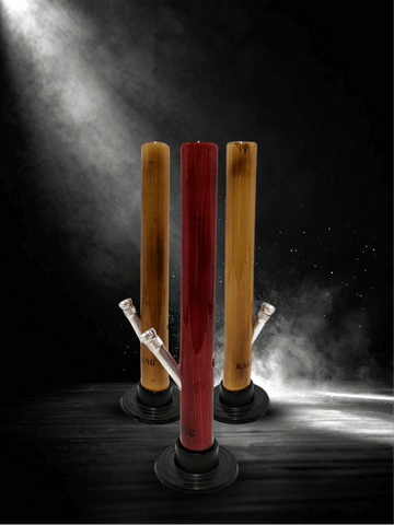 Acrylic Straight Tube Bong with Carb Hole | Straight Acrylic Water Pipe