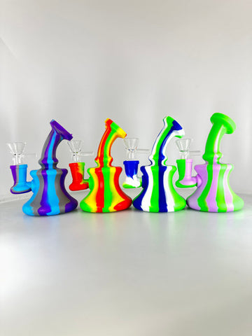 5” Silicone Hanger Banger Water Pipe Bong