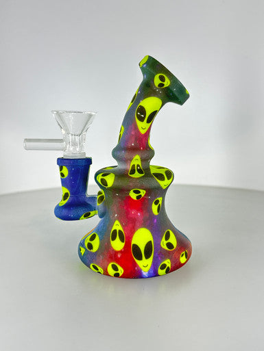 5” Silicone Hager Banger Water Pipe Bong
