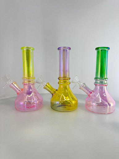 Mini Electroplated Beaker Water Pipe Bong