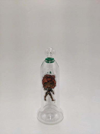 Lotus Glass Oil Burner Honey Pipe