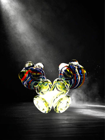 Midnight Hourglass Spoon Pipe