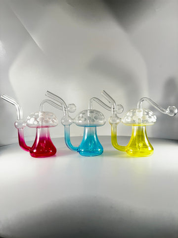 Mushroom Shape Color GOG OB WATER PIPES