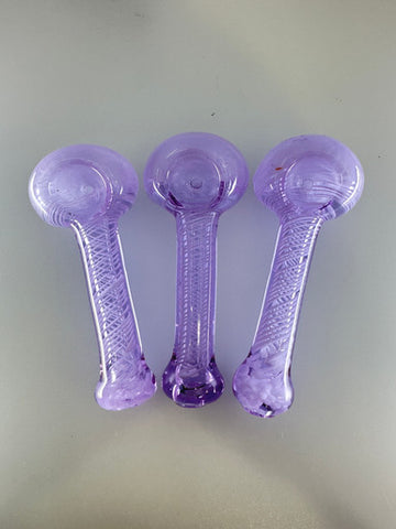 Lotus 4” Purple Spoon