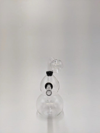 Oil Rigs Mini transparent Glass Bongs Hooakahs