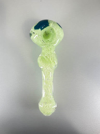 Lotus 4.5” Slime Frit Twisted Spoon