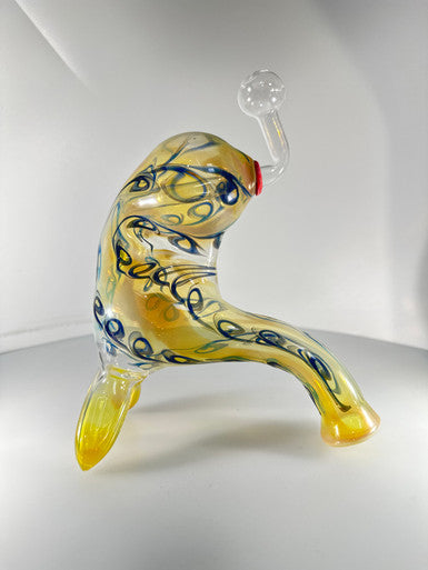 Dolphin Shape Fume OB Water Pipe