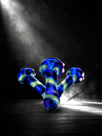 Split Fountain Glass Pipe